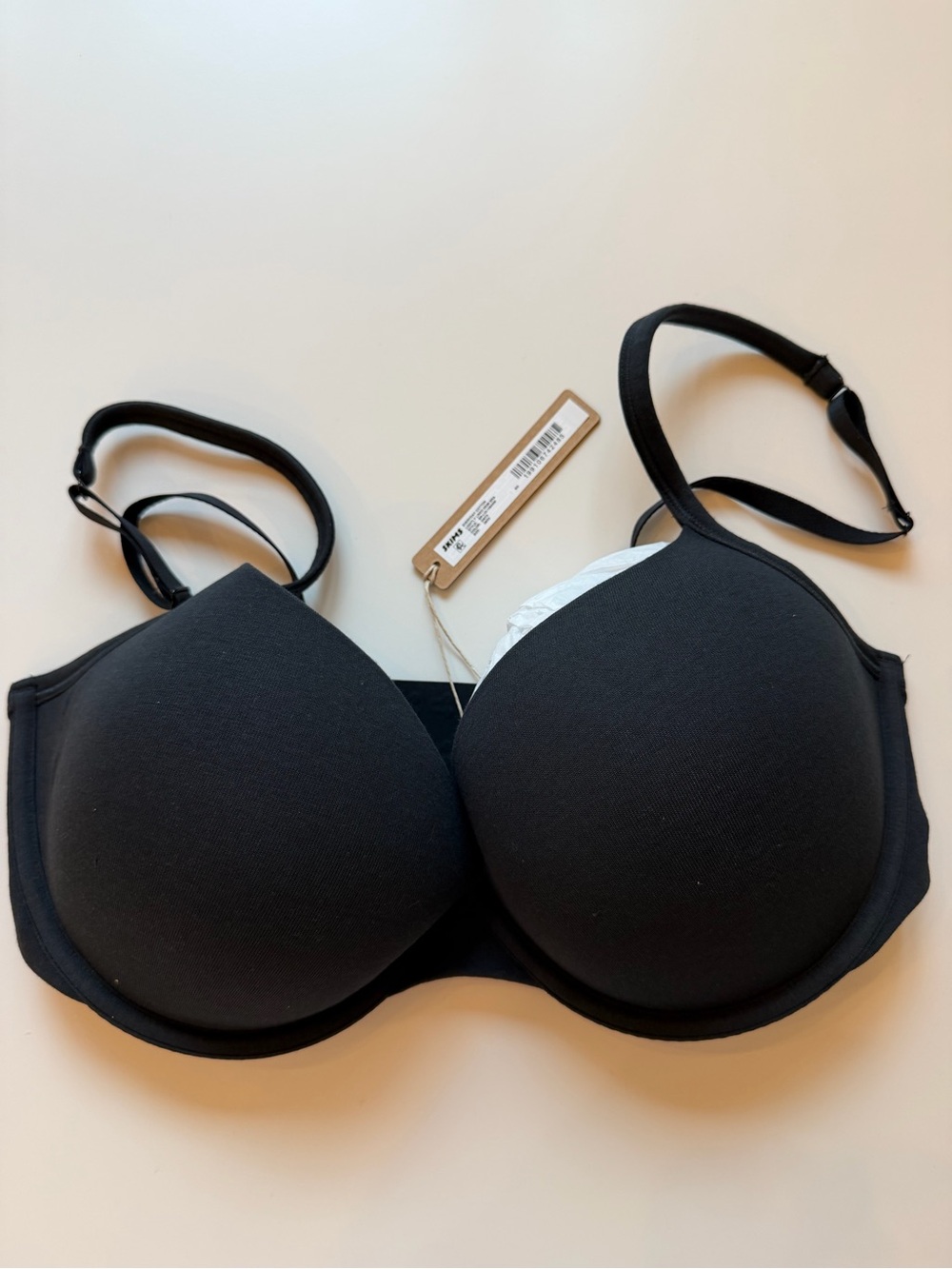 SKIMS Onyx Lightly Lined Demi Bra